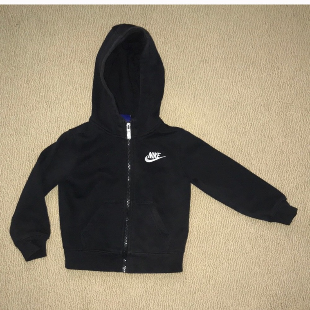 Nike black zip up